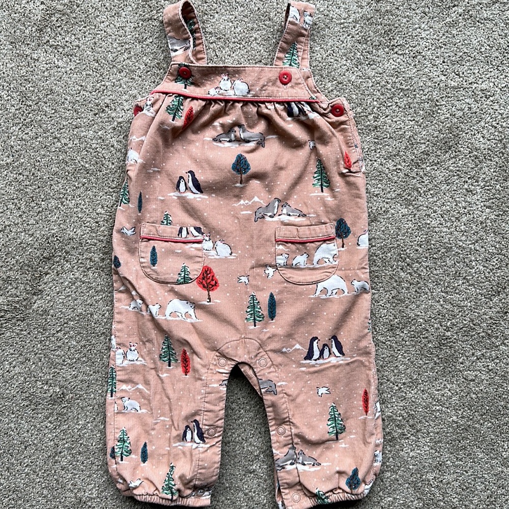 Mini Boden Girls Corduroy overalls